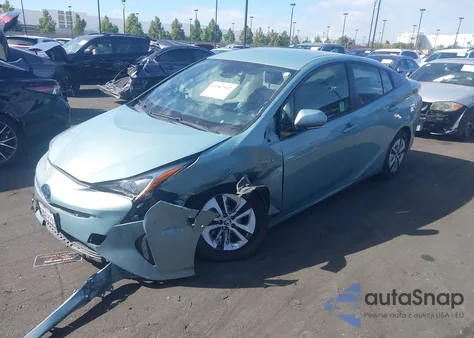 2017 Toyota Prius Three z USA, uszkodzony, nr VIN JTDKARFU7H3052076
